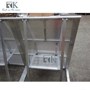 Barrières mobiles pliantes en aluminium de foule d'événement de barricades rétractables - Product Image 6