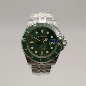 Reloj Mecánico de Lujo para Hombre 2026, Cristal de Zafiro Personalizado de Fábrica, Resistente al Agua 5BAR, Movimiento NH35, Correa de Acero Inoxidable - Product Image 6