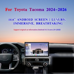 Système <span class=keywords><strong>de</strong></span> navigation GPS Android Auto CarPlay avec vue panoramique 360°, aide au <span class=keywords><strong>recul</strong></span>, écran OLED 14,6 pouces, caméra <span class=keywords><strong>de</strong></span> <span class=keywords><strong>recul</strong></span> 4G pour Tacoma - Product Image 6