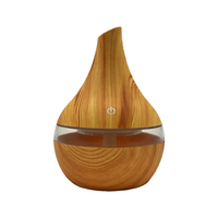 Humidificateur et diffuseur d'arômes à grain de bois à bruit blanc, le plus vendu, pour toute la maison, 300 ml, usage domestique, garantie 1 an