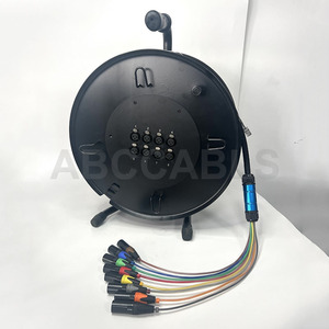 Câble audio multipaire XLR professionnel 8 canaux avec gaine en PVC pour combinaison de haut-parleurs blindés – En stock - Product Image 3