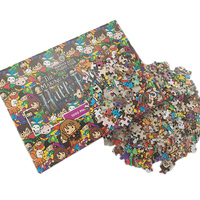 Fabrication de puzzles éducatifs en papier personnalisés de 1000 pièces pour adultes, puzzle de type jigsaw