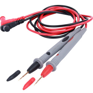 สายวัดมัลติมิเตอร์ Chkl 1000V 10A ปลายทองแดงเคลือบทองสำหรับการทดสอบอุปกรณ์อิเล็กทรอนิกส์ - Product Image 1