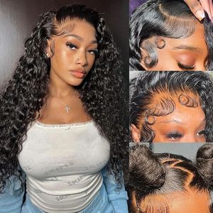 Pelucas de Cabello Humano Virgen Brasileño sin Pegamento, Listas para Usar, con Frente de Encaje HD 13x6, Grado 10A-12A, Compra al por Mayor - Product Image 3