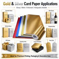 Glossy Metallized Paperboard White Cardboard Back for Perfume Boxes