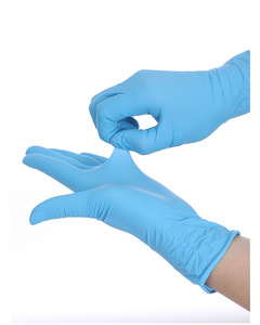 Gants jetables en nitrile noir de 9 pouces pour barbier, tatoueur, salon de beauté, boîte personnalisée, sans latex, résistants à l'abrasion - Product Image 3