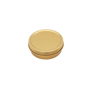 Tùy chỉnh màu sắc 50ml da Butter Balm tin có thể 2 oz Mỹ phẩm dầu gội Lotion chăm sóc da trà xi lanh vàng bạc đen kết thúc - Product Image 3