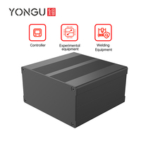 Boîtier de source d'alimentation testeur type split Yonggu H19 106*55MM, boîte de commutation pour équipement industriel en alliage d'aluminium