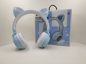 Somostel-auriculares intrauditivos plegables, audífonos portátiles con cancelación de ruido y luz LED Flash, color azul, nuevo d - Product Image 4
