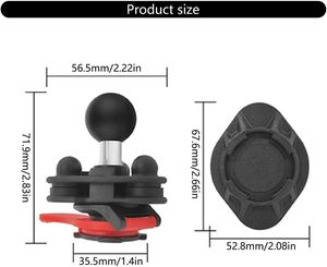 Support de téléphone portable de type support triangulaire spécial pour moto et véhicule électrique avec chargeur intégré - Product Image 4