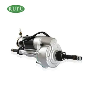 Transaxle Motor Dc 24V DC 500W, dengan AS Belakang Digunakan untuk Go Cart atau Mobilitas Poros Spline Skuter Cocok untuk Roda Listrik