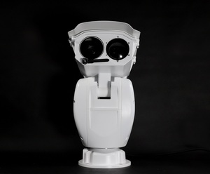 Caméra thermique infrarouge PTZ longue portée jour/nuit 640x512 IR pour la sécurité des frontières, aéroports, villes, mines, champs pétrolifères et forêts - Product Image 4