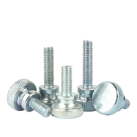 M2 M2.5 M3 X 6mm 7mm 8mm 10mm 12mm à 35mm vis à tête moletée plate en acier inoxydable 304 boulons à main poignées attaches