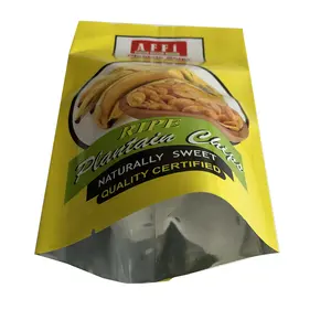 Prix d'usine Marque privée personnalisée Imprimé Chips de pomme de terre Sac d'emballage en plastique Sac scellé à l'arrière