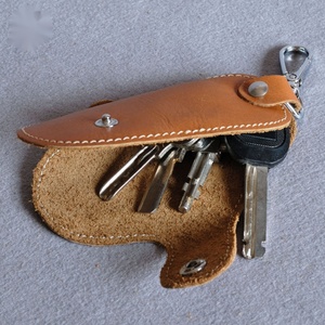 Boshiho <b>Key</b> Holder <b>Leather</b> Keychain Pouch Keyring Best Quality <b>Key</b> Holder - Product Image 1