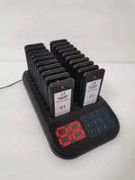 Système de sonnette d'appel de serveur de restaurant Portée sans fil 300m Pager Food Buzzer Waiter Caller Beeper Pager Restaurant Table Call System