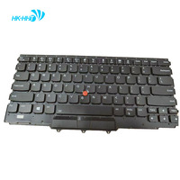 Clavier US pour ordinateur portable HK-HHT pour Lenovo Thinkpad X1 Yoga 3ème génération 2018 20LD 20LE 20LF 20LG US