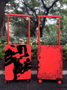 Vali kéo cứng vỏ cứng không khóa kéo, có tay cầm rộng in LOGO, có bánh xe xoay, có khóa TSA và ngăn đựng đồ - Product Image 6