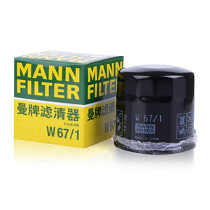 เยอรมนีเดิม MANN กรองน้ำมัน W67/1ที่มีใบรับรองตรวจสอบผู้ผลิตสำหรับเมอร์เซเดส-เบนซ์ OEM 1761800800 A1761800800 - Product Image 1