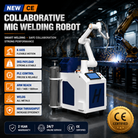 Robot de Soldadura Colaborativo con Programación Gratuita CE, Máquina de Soldadura Robótica de 6 Ejes y 10 kg de Carga Útil, Sistema de Soldadura Láser MIG