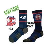 FREE DESIGN & MOCK-UP Chaussettes de tennis personnalisées Chaussettes de skate Crew Logo personnalisé Chaussettes de skate avec votre design