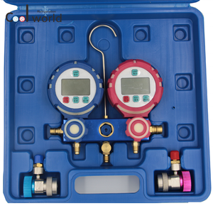 उच्च गुणवत्ता R22 R32 R410A सर्द डिजिटल कई गुना गेज सेट hvac दबाव गेज - Product Image 3