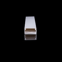 Canaleta Eléctrica Sólida de PVC con Protector de Cables Adhesivo, Resistente a los Rayos UV y al Calor, Ignífuga