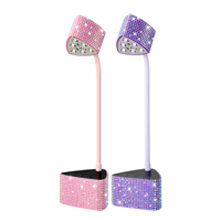 Lampu Kuku UV LED Tanpa Kabel Profesional 18W dengan Pengering Kuku Berlian untuk Pengeringan Kuku Cepat untuk Salon & Rumah