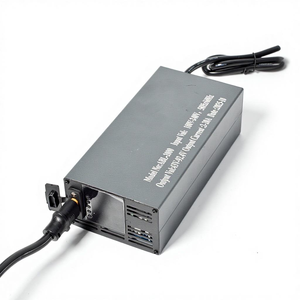 <span class=keywords><strong>Chargeur</strong></span> intelligent de batterie au <span class=keywords><strong>lithium</strong></span> 10-92,4 V avec tension réglable (36 V, 48 V, 60 V, 72 V) et courant réglable (3-20 A) - Product Image 4