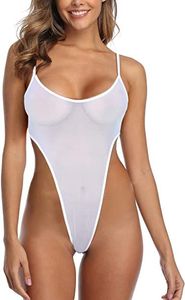 Beachwear Mesh mayo kadın mayosu kadın şeffaf mayo aracılığıyla Bikini seti bayanlar Tan See Through - Product Image 2