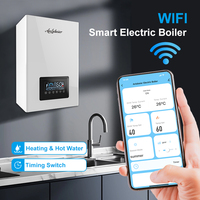 Chauffe-eau électrique intelligent Wi-Fi 4kW-12kW pour maison connectée, avec réglage de la température, programmation de l'horloge, consultation de l'état et chauffage instantané