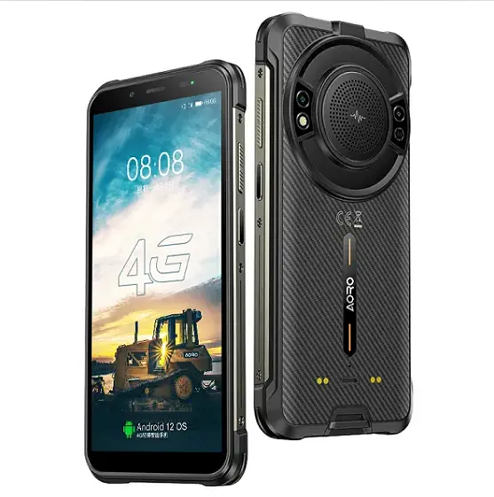 Aoro A19 octa core smartphones three proofing mobile phones feature phone ip68 waterproof rugged smartphone