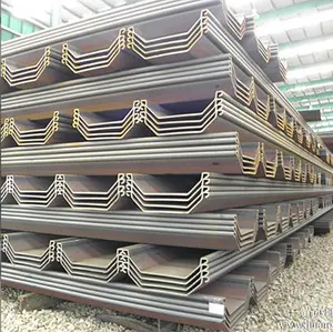 w400 ,w600 hot rolled U type steel sheet pile
