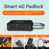 Cadenas intelligent 4G à énergie solaire avec mot de passe