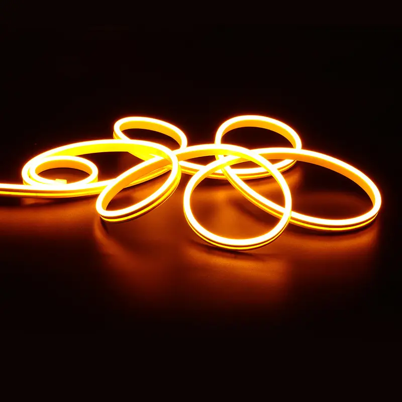 led neon Flexible Orange lights SMD2835 8*16MM AC110 220V Waterproof Led lights neon sign high quality factory price many color