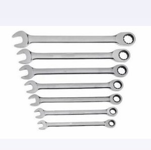 Clé à molette combinée 7 pièces pour voiture et industrie, de bonne qualité et résistante - Product Image 1