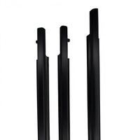 NOAH 2015-2021 BLACK Bande de moulage de fenêtre de porte / Joint en caoutchouc anti-poussière / Joint de fenêtre automobile OEM 68161-28081 68162-28081 68163-28060