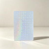 Cartes VIP magnétiques anti-contrefaçon avec superposition holographique laser, cadeau d'entreprise, design personnalisé, imprimées en offset, en plastique imprimable