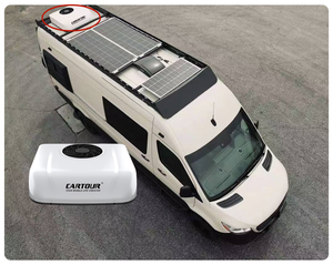 คอมเพรสเซอร์โรตารี่ DC 12V สำหรับขายส่ง เครื่องปรับอากาศติดหลังคาสำหรับรถบ้าน รถตู้ ใช้พลังงานแบตเตอรี่ 7500-9500 บีทียู 700 วัตต์ - Product Image 2