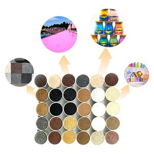 Bambini che giocano a <span class=keywords><strong>sabbia</strong></span> colorata rotonda <span class=keywords><strong>per</strong></span> interni esterni vernice <span class=keywords><strong>sabbia</strong></span> arrotondata sinterizzata <span class=keywords><strong>per</strong></span> finitura 3D superficie di rivestimenti artistici in granito - Product Image 4