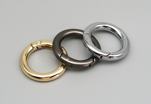 <span class=keywords><strong>Mousqueton</strong></span> rond à ressort en alliage de zinc couleur mate 20mm 25mm <span class=keywords><strong>30mm</strong></span> - Product Image 3