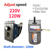 Controlador de Velocidad Variable Reversible para Motor de Engranajes de 15 mm, 5-470 RPM, CA 220V, Venta al por Mayor