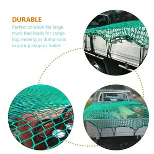Custom 150Cm * 220Cm Polyester <span class=keywords><strong>Cargo</strong></span> Netto Webbing <span class=keywords><strong>Net</strong></span> Voor Pick-Up Truck Bed Lading Vrachtwagen Accessoires - Product Image 6