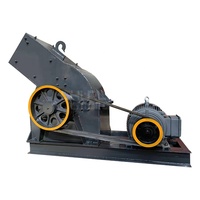 Concasseur à marteaux mini portable avec tamis pour verre, pierre de rivière, granit, béton, marbre - Prix usine