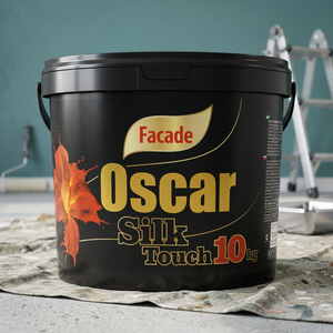 Peinture d'extérieur à l'émulsion 10 kg, à base d'eau, acrylique, résistante aux intempéries, revêtement de façade pour murs extérieurs Oscar - Product Image 3