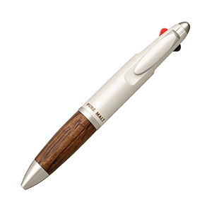 Stylo multifonction uni Pure Malt avec grip en bois, 2 en 1, 3 en 1, rétractable, bille et mine, pour le bureau et l'écriture professionnelle - Product Image 2