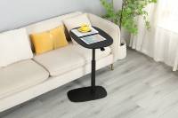 ADA Fabricant Ergonomique Pneumatique Hauteur Réglable 360 ° Table Rotative Stable Multi-fonctionnelle Console Bureau Latéral