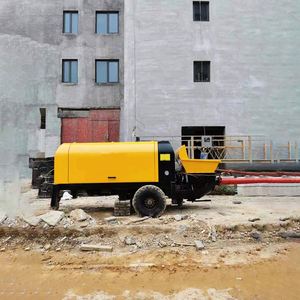 Bomba de Concreto Eléctrica de 30kW, Bomba Secundaria para Concreto de Alta Resistencia, 1800kg, Dimensiones 3600x1450x1460mm - Product Image 4
