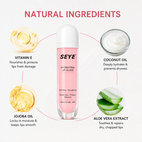 Gloss à lèvres hydratant, protecteur et illuminateur, enrichi en Vitamine E et CE, certifié Halal, pour des lèvres pulpeuses, douces, brillantes et non collantes.