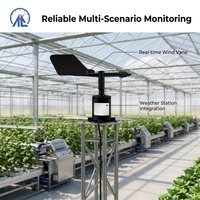 Capteur de direction du vent de haute précision Aice Tech Industrial avec sortie de signal RS485 Modbus RTU pour station météo